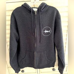 Unisex 41 degree North Montauk zip-up hoodie with cozy lining.